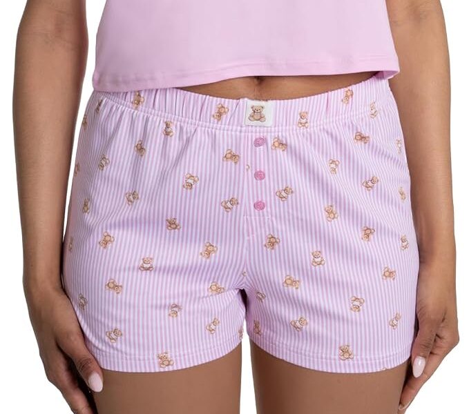 Conjunto de pijama Short Sleeve and Shorts 2pc Pj AeropostaleFeminino