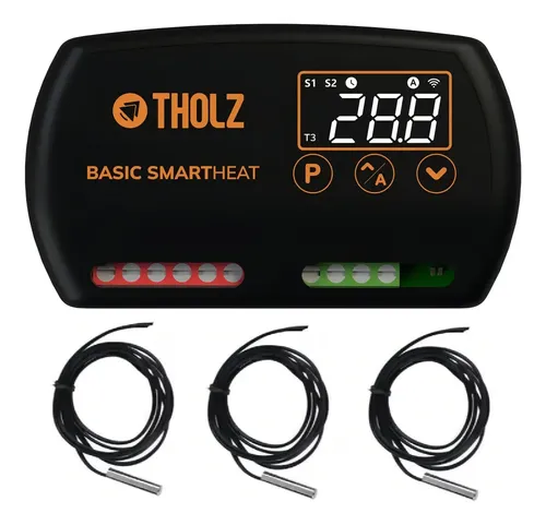 Controlador Temperatura Digital Tholz Basic SmartHeat WiFi