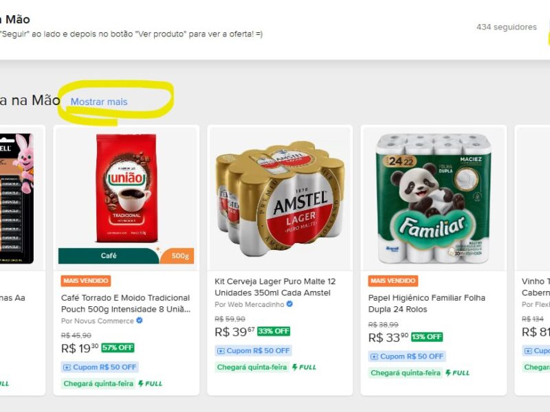 Cupom Mercado Livre