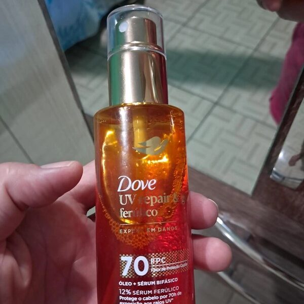 Dove Óleo e Sérum Bifásico UV Repair & Glow + Ferúlico 110ml
