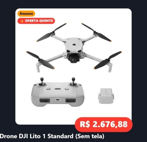 Drone DJI Lito 1 Standard (Sem tela) BR – DJI079