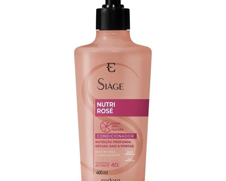 EUDORA SIÀGE CONDICIONADOR NUTRI ROSÈ 400ML