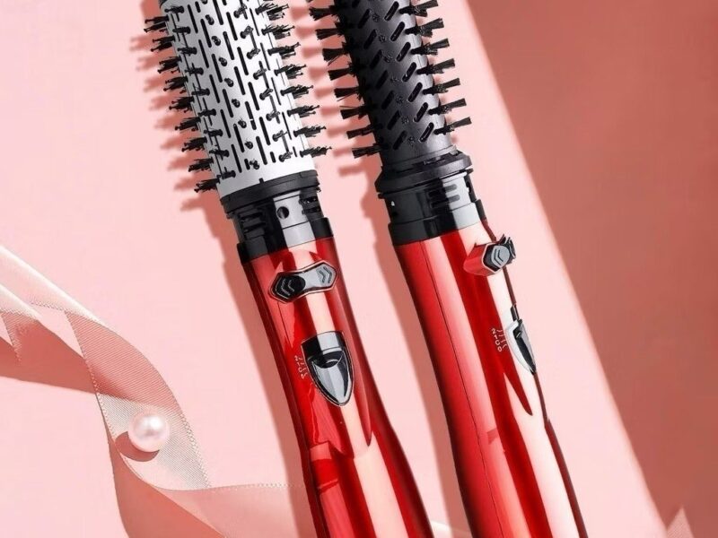 Escova Rotativa Elétrica Secador de cabelo Professinal 2 em 1-110V/220V