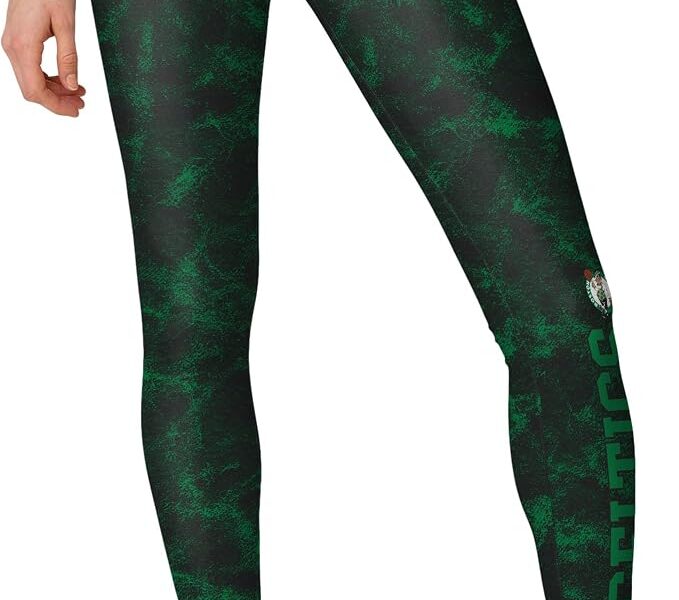 FOCO Leggings femininas da equipe NBA Color Cloud
