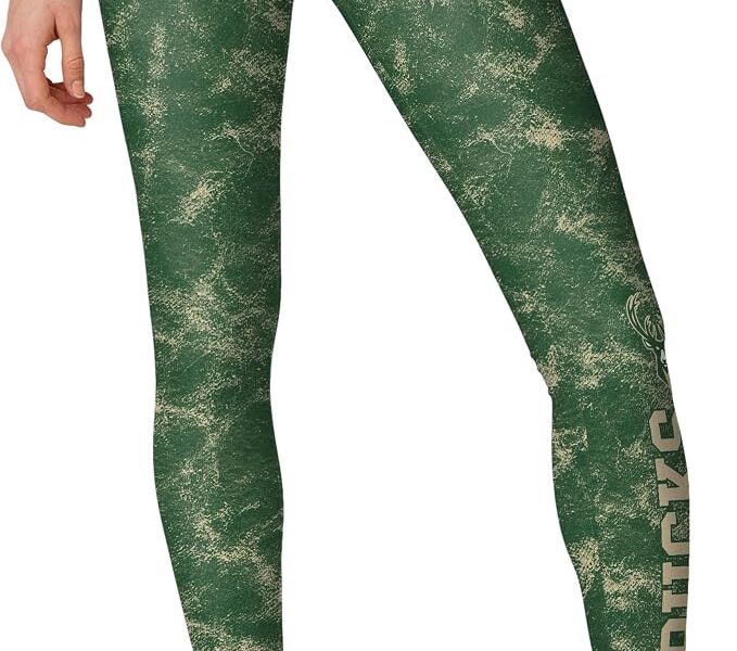 FOCO Leggings femininas da equipe NBA Color Cloud