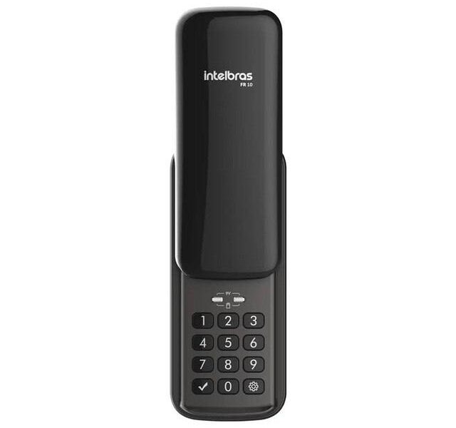 Fechadura Digital de Sobrepor com Senha FR 10 Preto Intelbras
