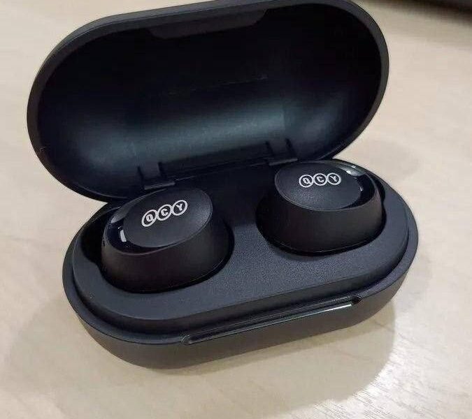 Fone QCY T27 Arcbuds Lite Bluetooth 5.3 Cor Preto