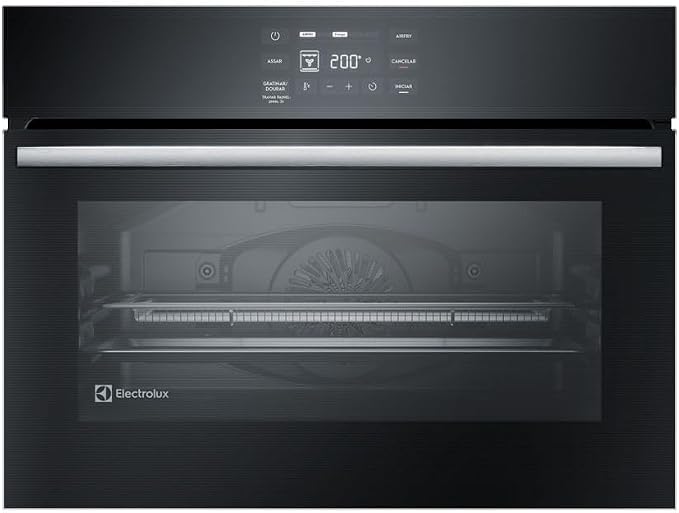 Forno Elétrico de Embutir Electrolux Multifuncional 50L Preto Experience OE5EA