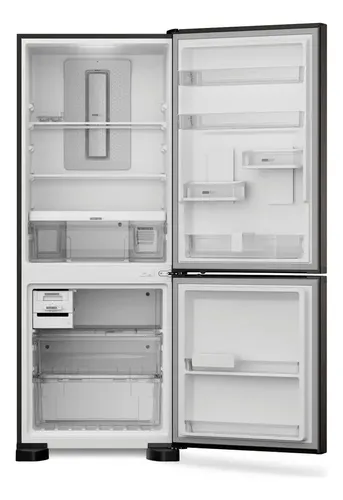 Geladeira Brastemp Ff Inverse 447l Black Inox – Bre57fe