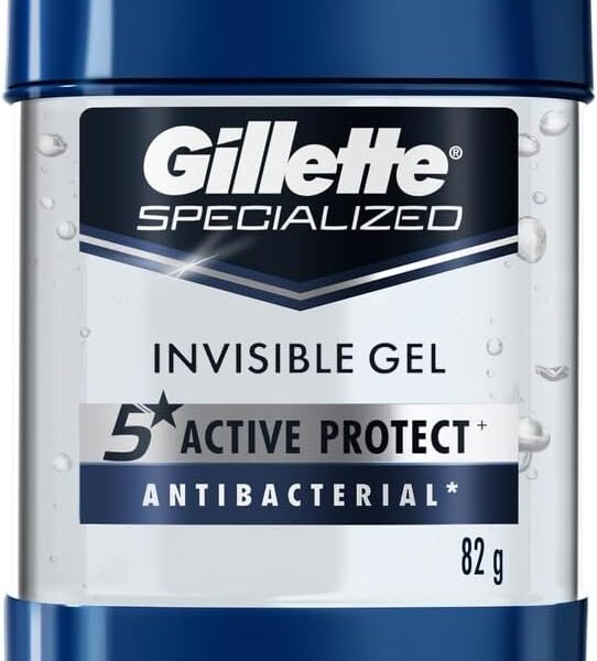 Gillette Desodorante Antitranspirante em Gel Antibacterial 82 g