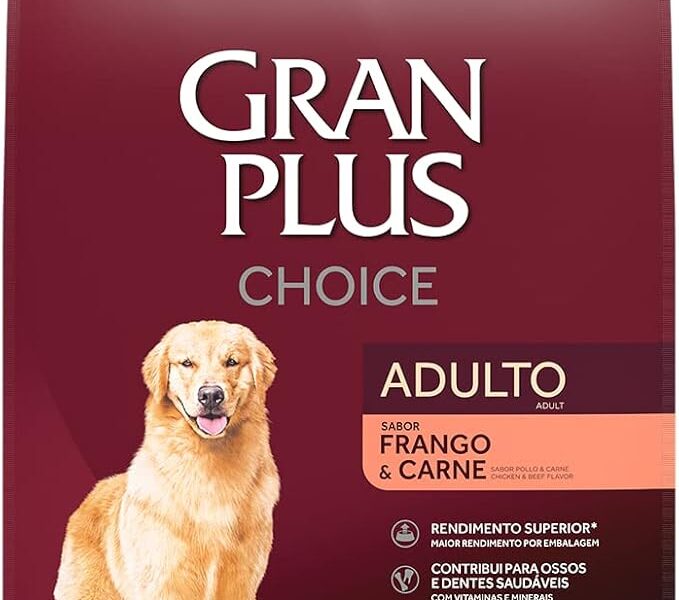 Granplus Ração Granplus Choice Frango E Carne Cães Adultos 10 1Kg