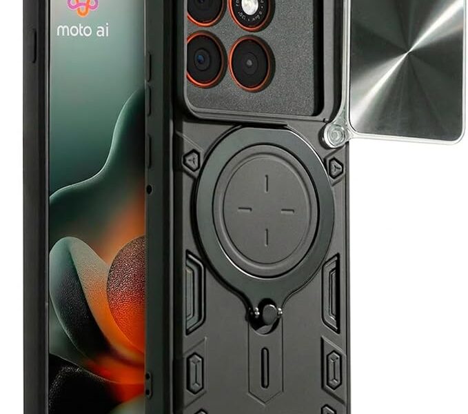 Gshield Capa Case Capinha Discovery para Motorola (Preta, Moto Edge 70)