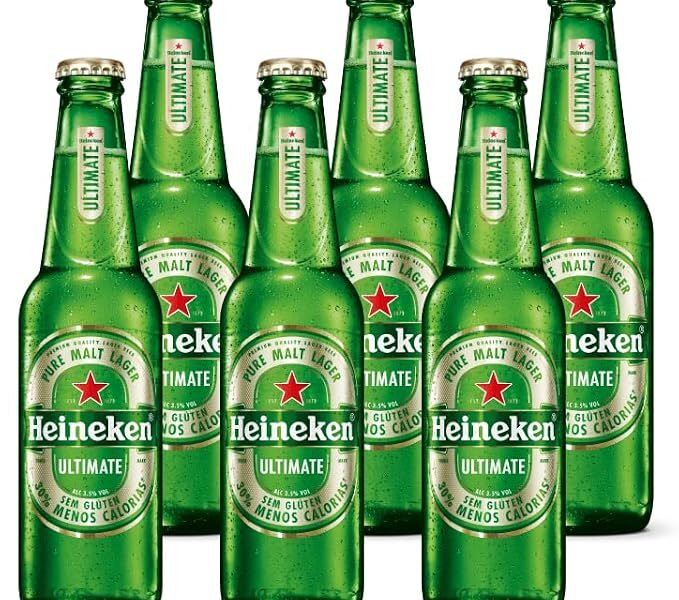 Heineken Ultimate Cerveja Lager Puro Malte Long Neck Pack 6 Unidades 330ml
