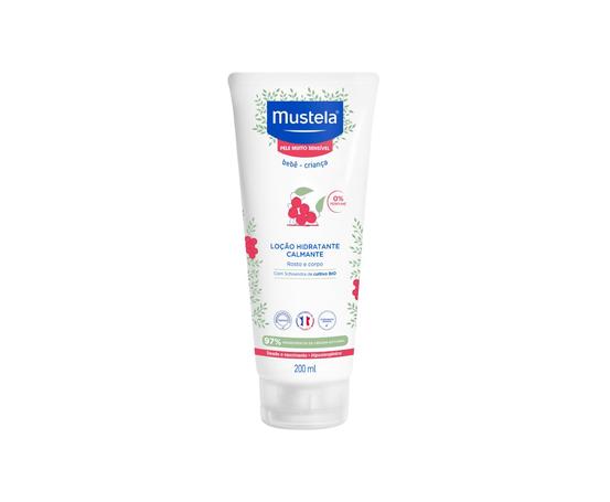 Hidratante e Calmante sem Fragrância para Pele Muito Sensível/Sensibilizada dos Bebês e Crianças, Mustela Bebê, Rosa, Médio/200 ml