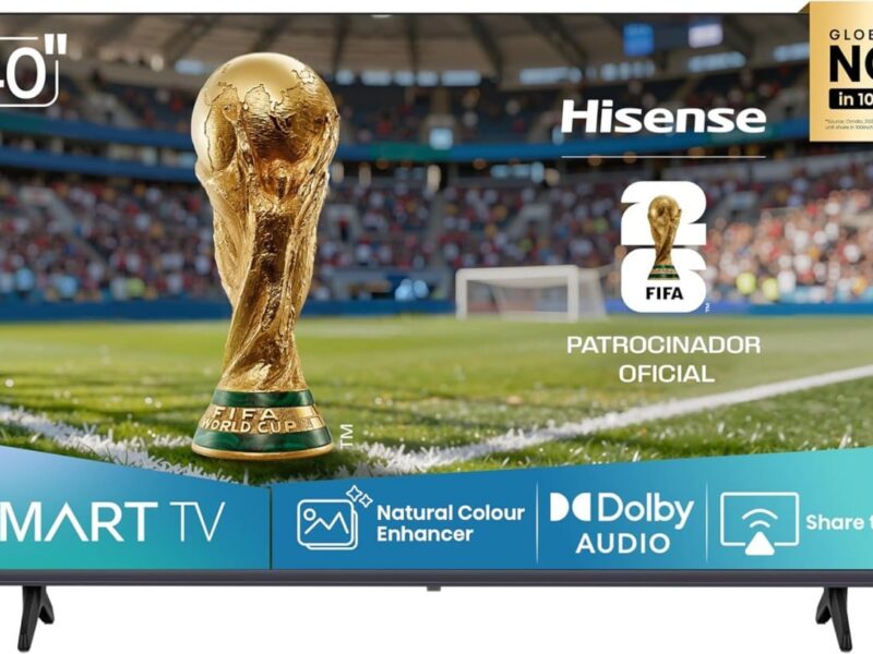 Hisense Smart TV FHD 40″ Polegadas 40A4NV com HDR10, DTS Virtual X, Compatibilidade Alexa e Google Home