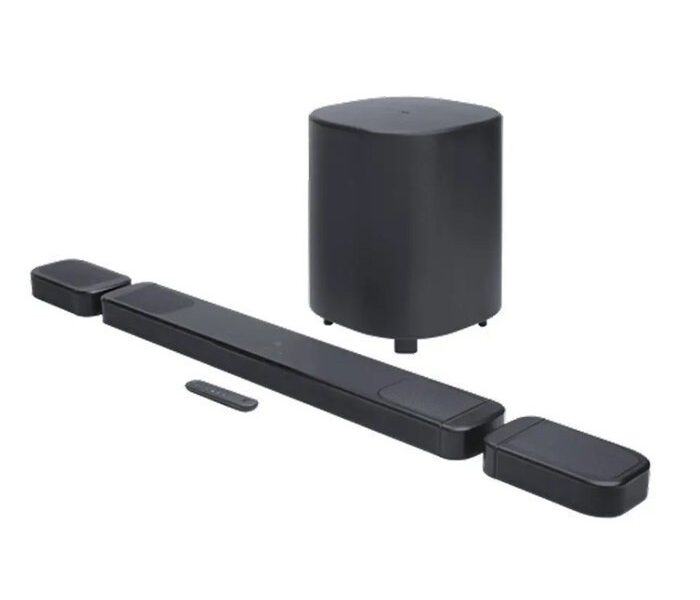 JBL, Barra de Som, BAR 1000 MK2, Soundbar, 7.1.4 Canais, Dolby Atmos – Preta