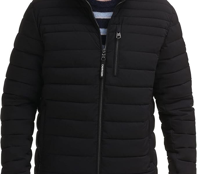 Jaqueta Full Zip Down Puffer Coat Calvin Kleinmasculino na Link por R$ 561,60