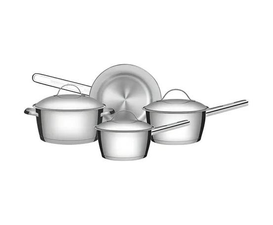 Jogo De Panelas Com 4 Peças Aço Inox Allegra Tramontina