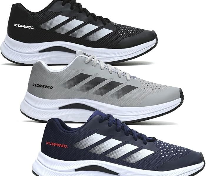 Kit 3 Pares Tenis Masculino Esportivo Macio Confortavel Corrida Academia