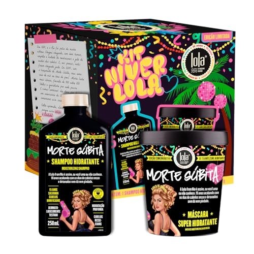 Kit Morte Súbita – Shampoo e Máscara – Edição comemorativa – Lola From Rio