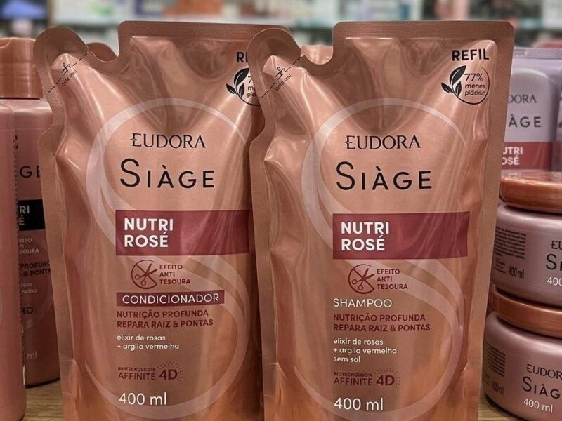 Kit Refil Siàge Nutri Rosé: Shampoo + Condicionador