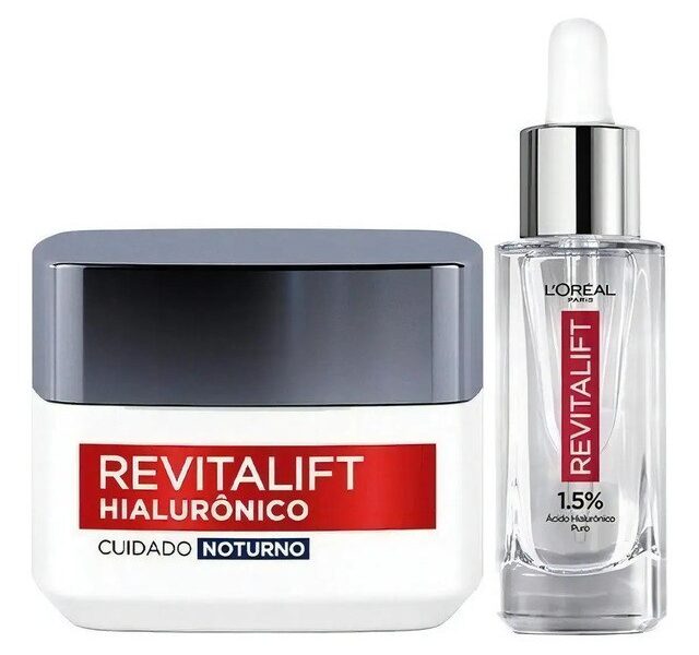Kit Sérum Facial + Creme Anti-idade Revitalift L&quotoréal Paris na Meli por R$ 69,00
