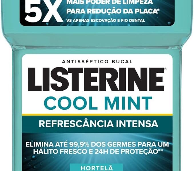 Listerine Enxaguante Bucal Cool Mint, 1L