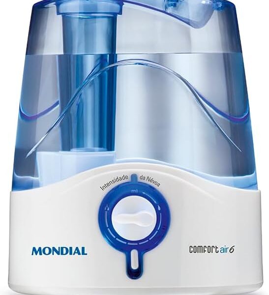 MONDIAL Umidificador de Ar Comfort Air 6, Branco/Azul, 35W, Bivolt – UA-07
