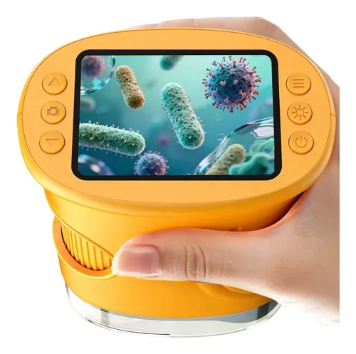 Microscópio Digital 1000x Infantil Com Tela Ips 2.0 .//
