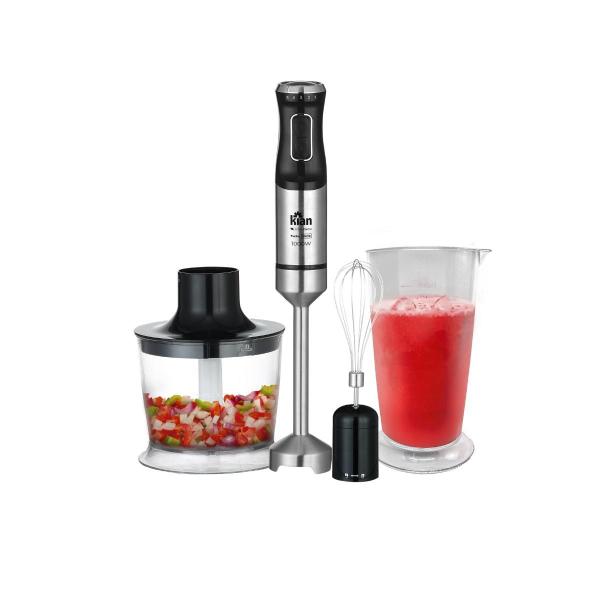 Mixer Turbo Processador 3 em 1 Aço Inox 1000W Preto Kian 127V – Mixer –