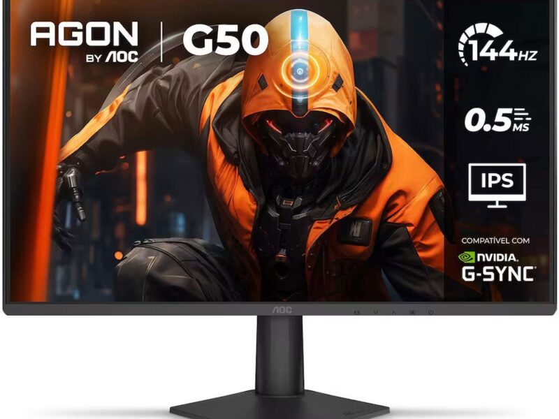 Monitor Gamer 27 AGON 27G50F 144Hz G-Sync 0,5ms HDR10 AOC