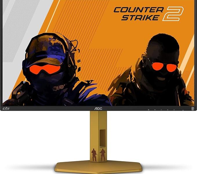 Monitor Gamer AOC AGON CS2 25″ 310Hz 0.3ms HDR400 IPS Base Ajustável CS25G