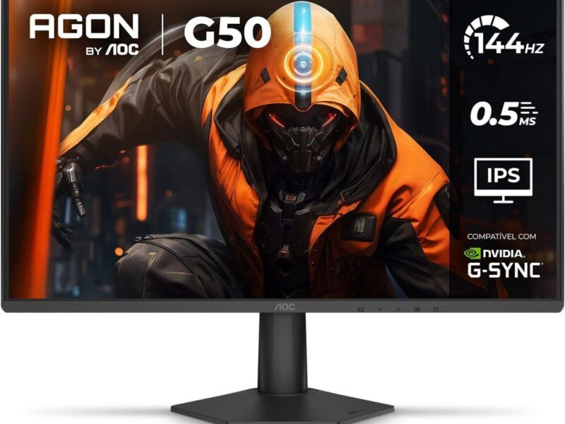 Monitor Gamer AOC AGON G50 27″ 144Hz 0,5ms IPS HDR10 G-SYNC 27G50F