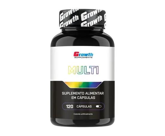 Multivitamínico 120 Cáps. Growth Supplements – Sabor Neutro (Nova Fórmula)