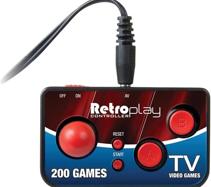 My Arcade Dgun-2579 Video Game Mini Controle Retrô Com 200 Jogos, My Arcade, Vermelho – Windows