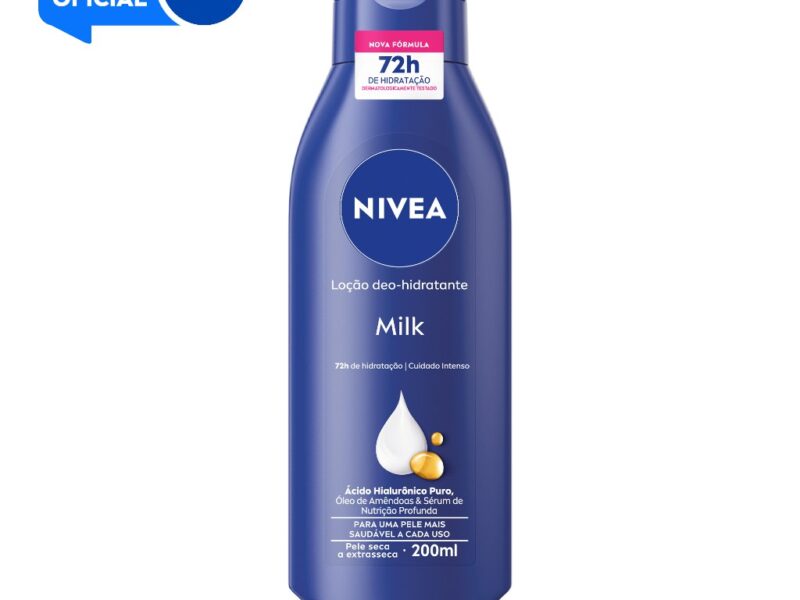 NIVEA Loção Hidratante Milk Pele Seca a Extrasseca 200ml