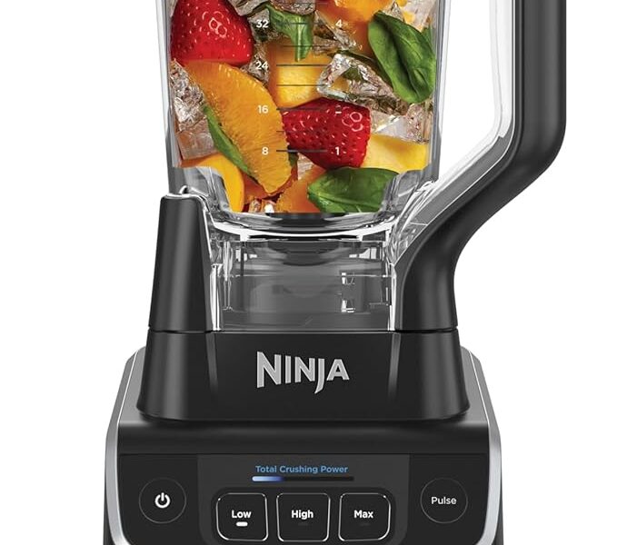 Ninja UltraCrush Professional Juicer | 1000 W, GG 280 ml | Jarro | Tecnologia Total Crush | 3 velocidades manuais para moer gelo, vitaminas, molhos e mais | Liquidificador em tamanho