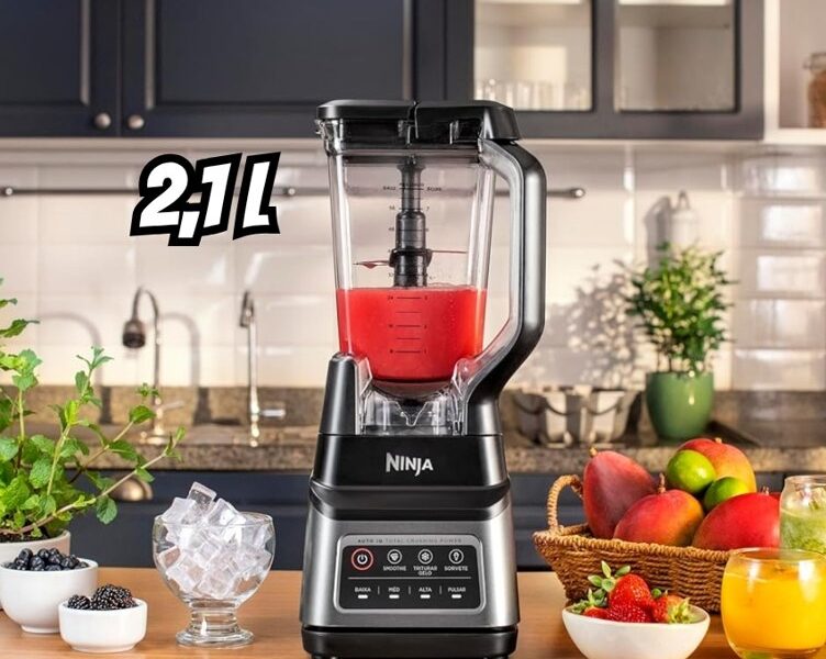 Ninja, Liquidificador Standalone, Tecnologia Total Crushing, 3 Programas Auto-iQ, Jarra Tritan de 2,1 L, 127 v