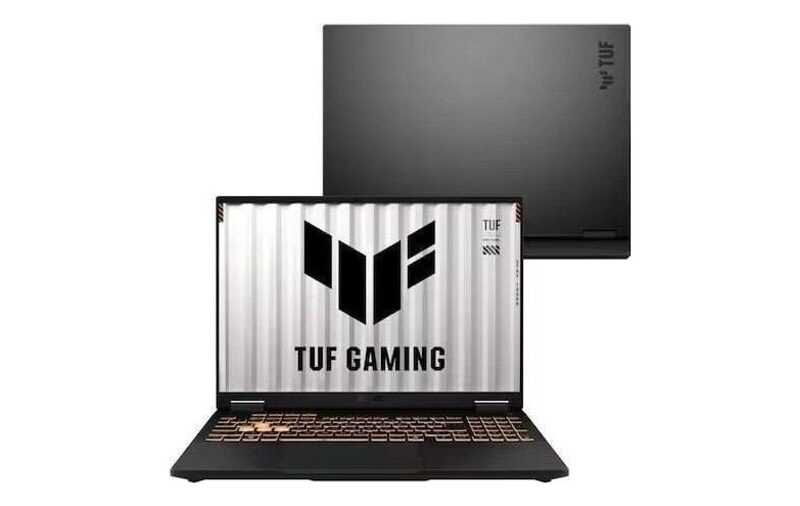 Notebook ASUS TUF Gaming F16, Intel Core i5 RTX 5050, 8 GB, 512 GB SSD, KeepOS, 16.0” FHD, Jaeger Gray – FX608JHR-RV124