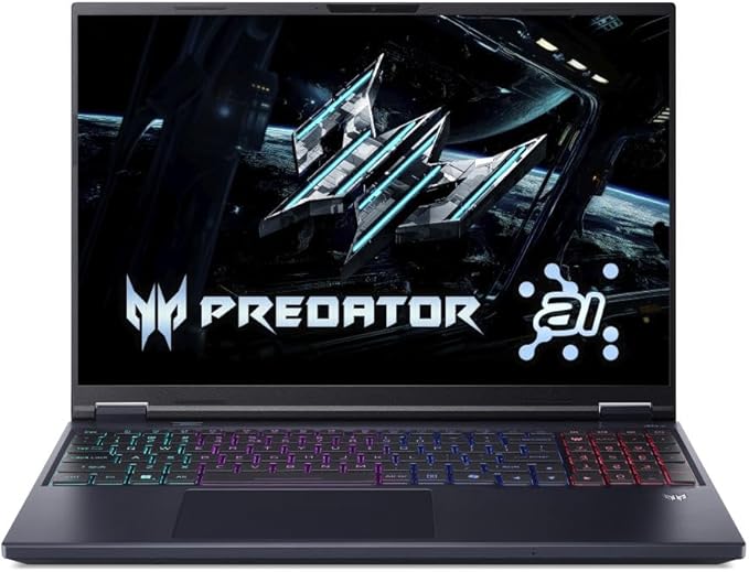 Notebook Gamer Predator Helios Neo PHN16-73-76H8 Intel® Core™ Ultra 7 255HX 32GB RAM 512GB SSD RTX5070 W11 Home 16”