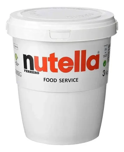 Nutella 3kg Balde Ferrero Creme de Avela Gigante na Meli por R$ 165,16