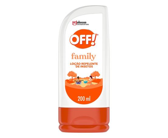 OFF! Family Loção Repelente de Insetos e Mosquitos 200ml