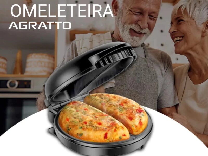 Omeleteira Agratto Mr Cheff Inox Redonda 127v / 220v