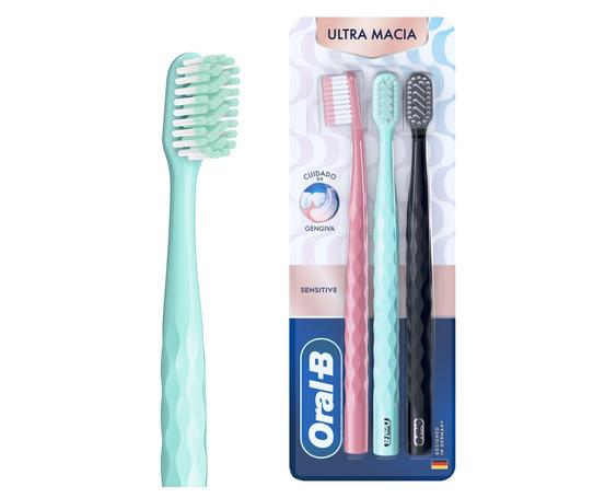 Oral B Iconic Premium, escova de dentes, 3 unidades