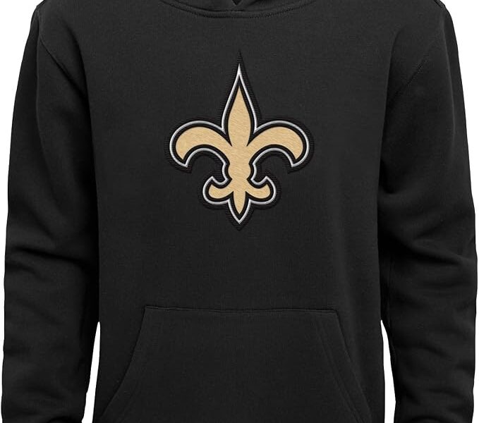 Outerstuff Moletom com capuz NFL Boys Prime de lã