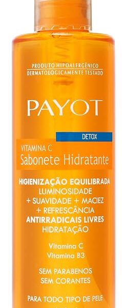 PAYOT Sabonete Liquido Detox, Vitamina C, 220 Ml