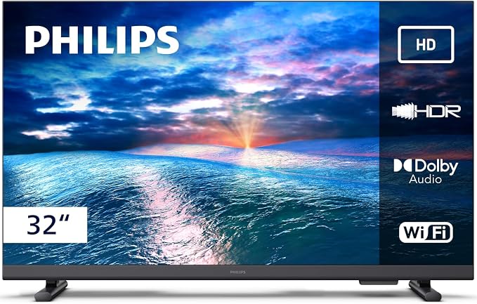 PHILIPS, Smart TV, 32″ HD, 32PHG6910/78, HDR10, HDMI, USB, Dolby Audio, Wi-Fi