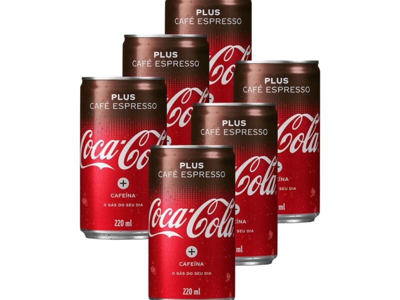 Pack de Coca-Cola Café 220ml 6 unidades na Amzn por R$ 15,99