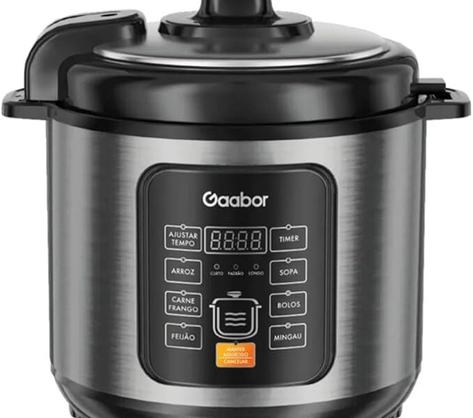 Panela De Pressão Elétrica – Rc-S60E02As 127V – Gaabor na Link por R$ 218,12