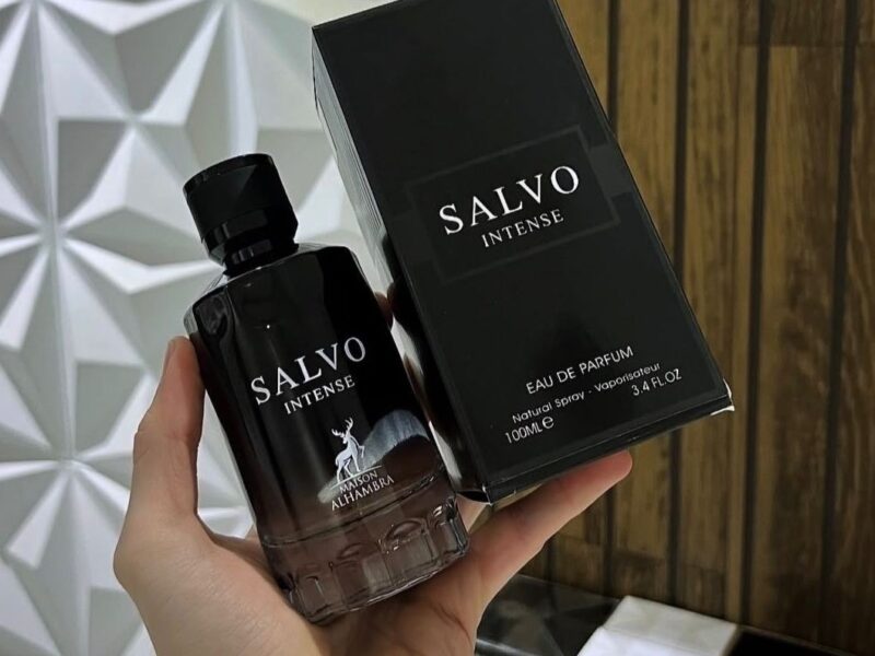 Perfume Masculino Arabe Salvo Intense 100ml Original C/ Nf